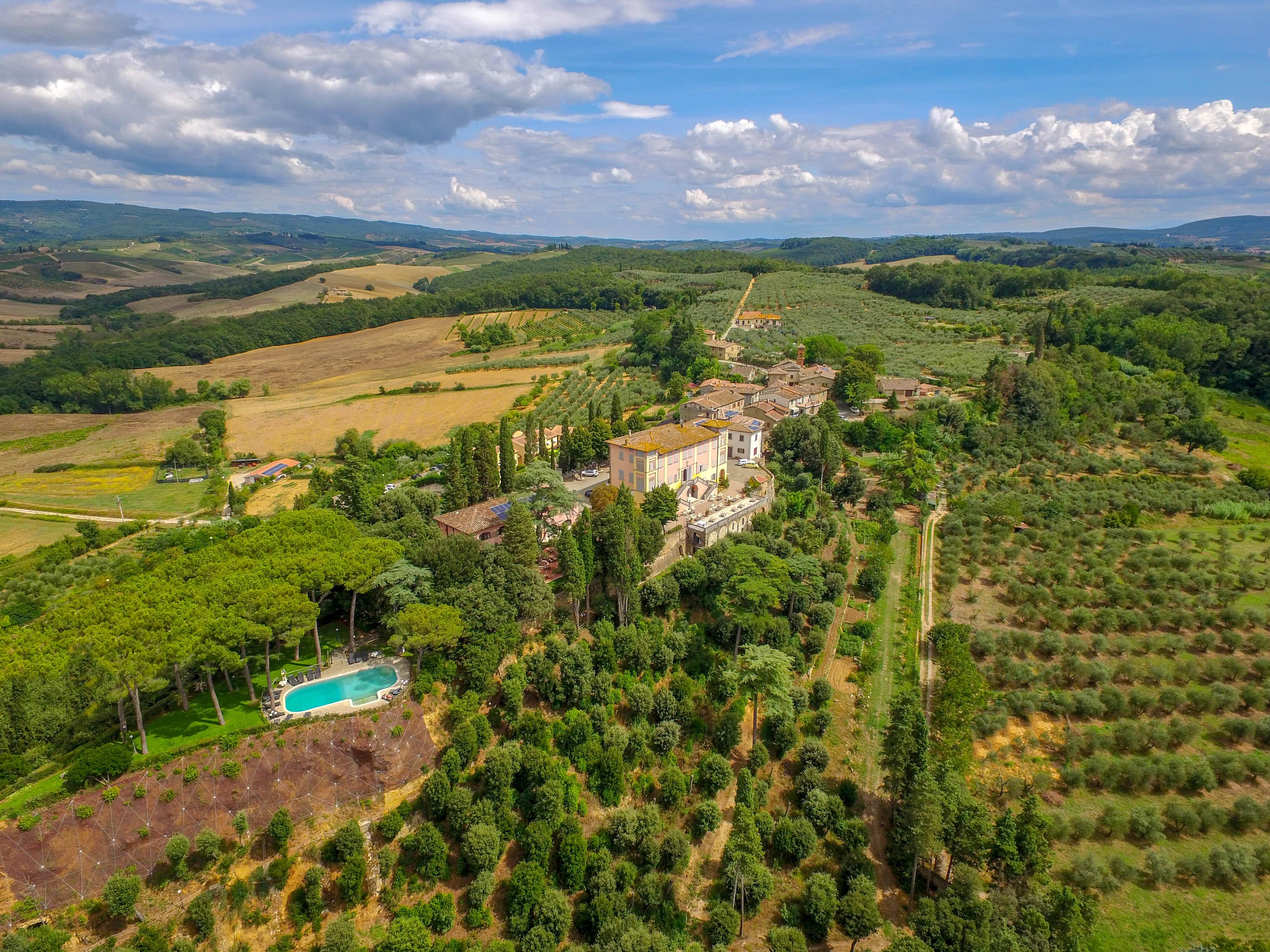 Villa Lecchi Hotel Wellness Colle Val D'Elsa Exterior foto