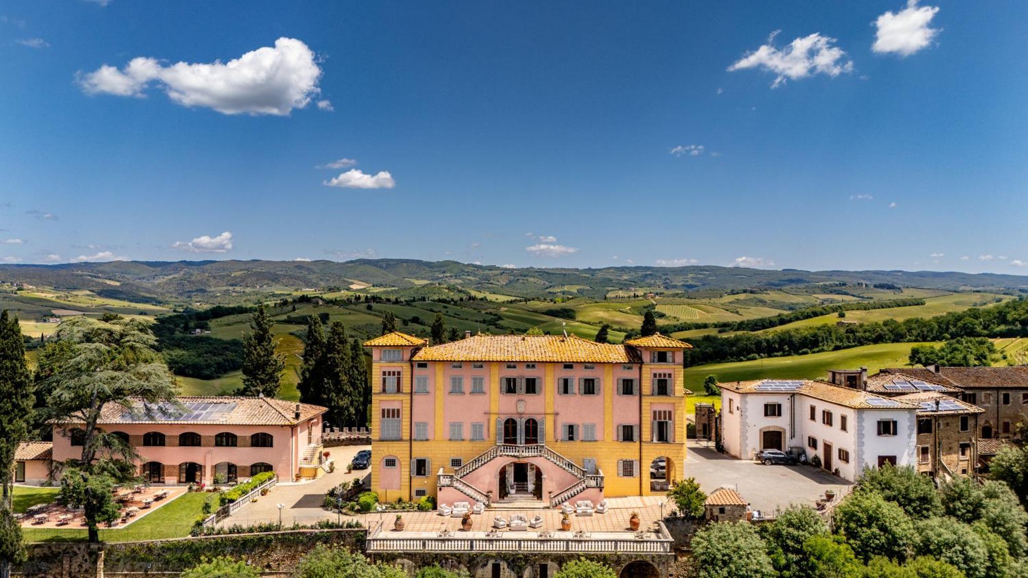 Villa Lecchi Hotel Wellness Colle Val D'Elsa Exterior foto